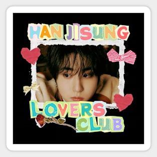 Han Jisung Lovers Club SKZ Scrapbook Magnet